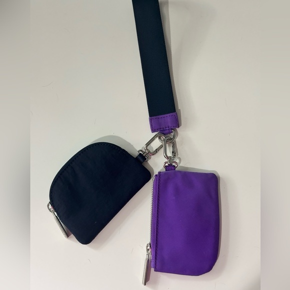 Lululemon Purple and Dark Blue Mini Pouches $25 OBO - Picture 2 of 2